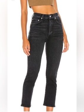 AGOLDE Riley high rise straight crop in Edit size 26